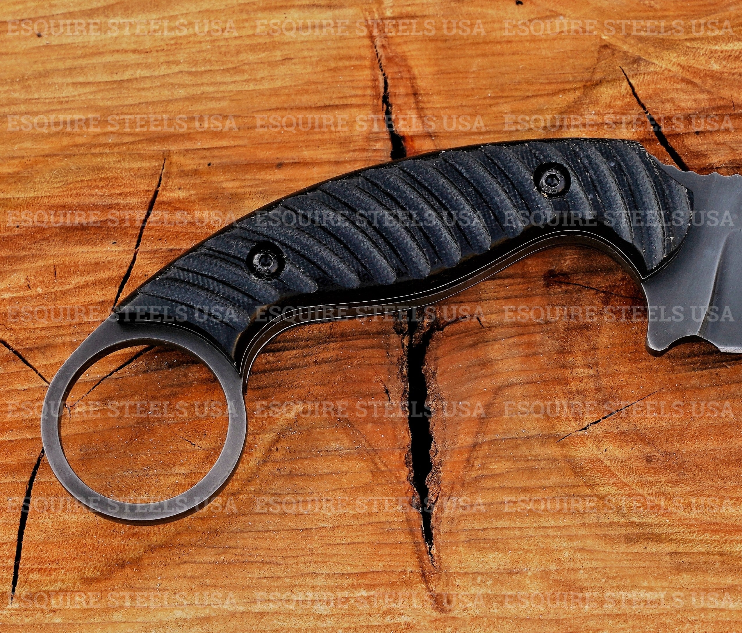 Handmade High Carbon 6150 Edc Karambit Knife