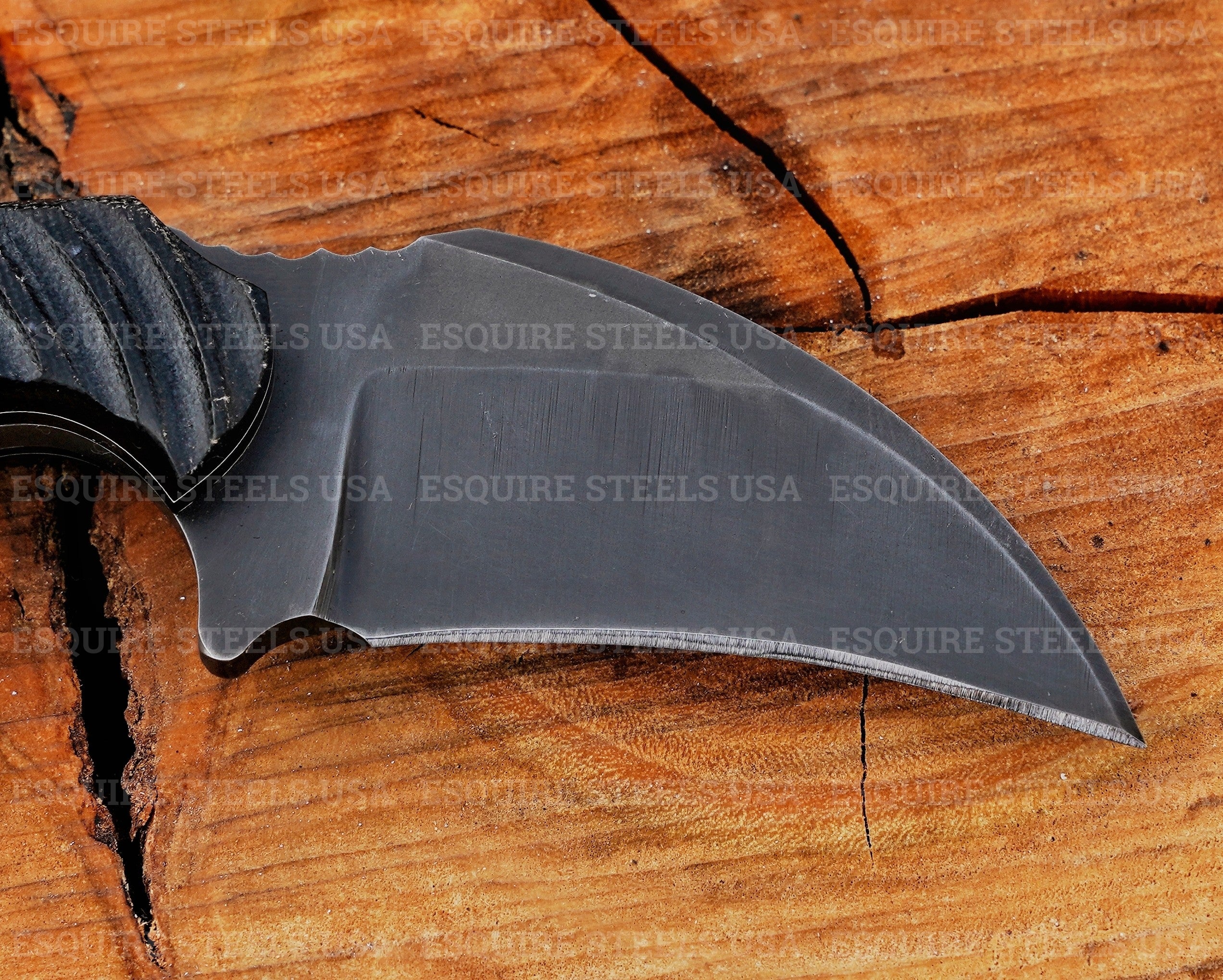 Handmade High Carbon 6150 Edc Karambit Knife